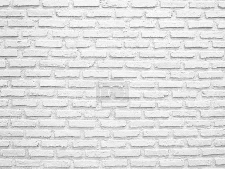 Foto de Textura de pared de ladrillo blanco para fondo. - Imagen libre de derechos