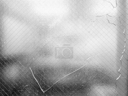 Photo for Broken, Dirty, and Dusty on Glass Window Background. - Royalty Free Image