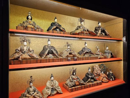 Foto de HITA, JAPÓN - 11 DE NOVIEMBRE DE 2023: Museo Tenryo Hina Goten donde es un famoso monumento de Hita, Oita. - Imagen libre de derechos
