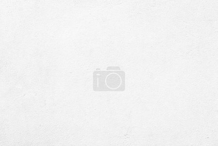 Photo for White Stucco Concrete Wall Texture Background, Suitable for Backdrop and Mockup. - Royalty Free Image