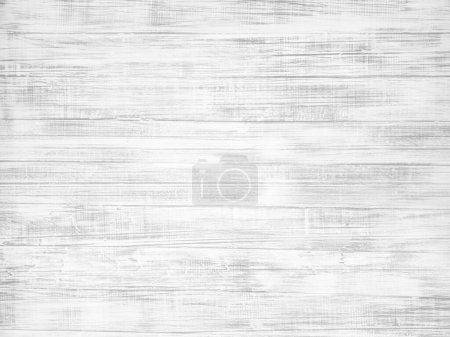 Foto de Pintura pelada blanca sobre fondo de pared de madera. - Imagen libre de derechos