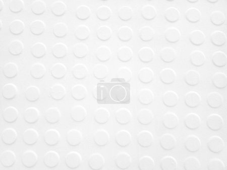 Photo for White paint on dot metal wall background. - Royalty Free Image