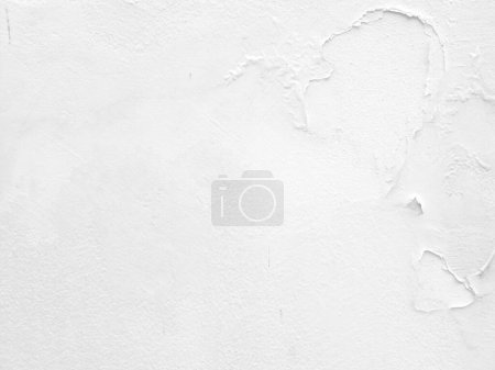 Foto de Grunge blanco pelando fondo de pared de hormigón. - Imagen libre de derechos