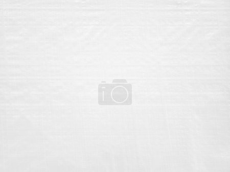 Photo for White plastic canvas texture for background. - Royalty Free Image