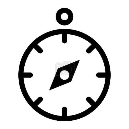 Kompass Vector Icon Design Illustration