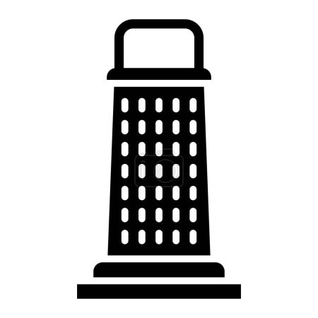 Cheese Grater Vector Icon Design Illustration