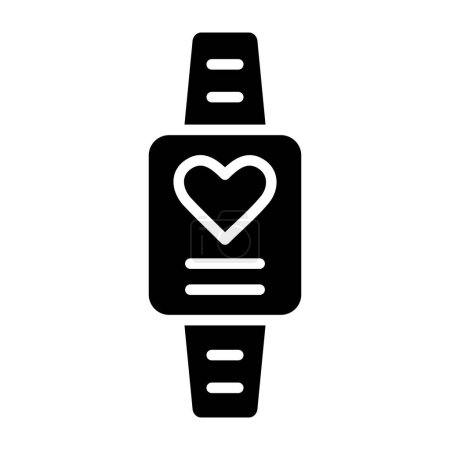 Smart Watch Vector Icon Design Illustration