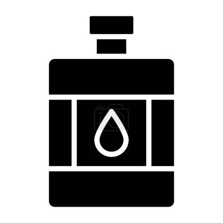 Hip Flask Vector Icon Design Illustration