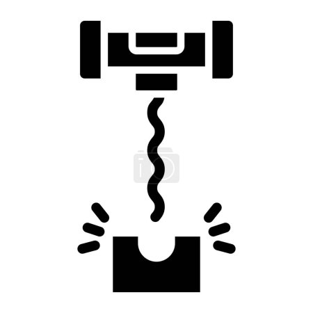 Corkscrew Vector Icon Design Illustration