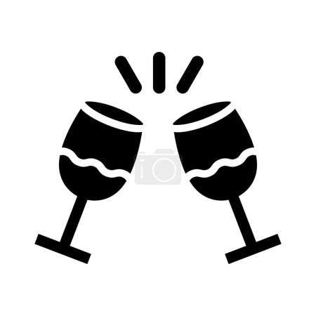 Illustration de conception d'icône de vecteur de boisson