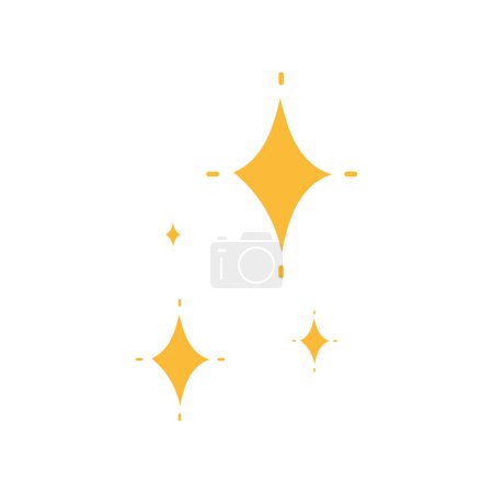 Ilustración de Sparkling vector símbolo en blanco y negro Un conjunto de iconos de arranque brillantes originales, un brillo brillante, estrellas de efecto de luz, destello brillante, brillo de decoración, efecto de luz brillante y estallidos colección Vector - Imagen libre de derechos