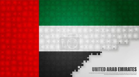 Téléchargez les illustrations : EAU fond de drapeau puzzle. Élément d'impact pour l'utilisation que vous voulez en faire. - en licence libre de droit
