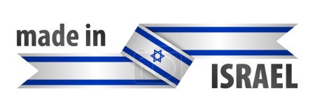 Made in Israel graphic and label. Element of impact for the use you want to make of it.