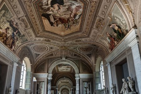 Foto de Galleria degli Arazzi (Galería de tapices), de los Museos Vaticanos, Ciudad del Vaticano - Imagen libre de derechos