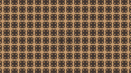 Foto de Diseño de patrones sin costura marrón abstracto - Imagen libre de derechos