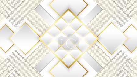 Téléchargez les photos : Élégant fond géométrique blanc design - en image libre de droit