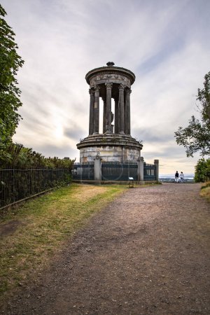 Photo for Dugald Stewart Monument. Calton Hill, Edinburgh - Royalty Free Image