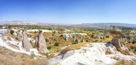 Drei Grazien, Felshügel im Devrent-Tal, Kappadokien, Nevsehir, Türkei