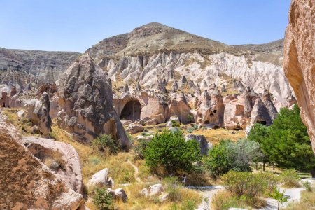 Téléchargez les photos : Zelve Open Air Museum en Cappadoce. Repères et lieux historiques de la Turquie - en image libre de droit