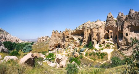 Téléchargez les photos : Zelve Open Air Museum en Cappadoce. Repères et lieux historiques de la Turquie - en image libre de droit