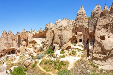Zelve Open Air Museum en Capadocia. Lugares de interés y lugares históricos de Turquía