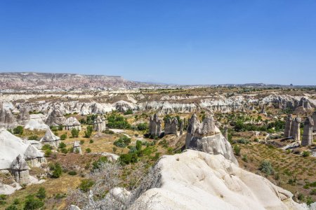 The famous Valley of Love, Ask Vadisi, in Goreme, Cappadocia, Turkey