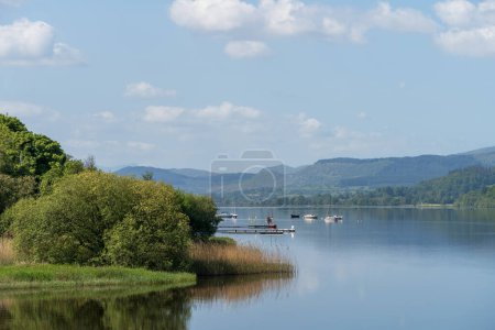Photo for View of Bala Lake in Gwynedd, Wales - Royalty Free Image