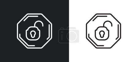 Illustration for Add event outline icon in white and black colors. add event flat vector icon from user interface collection for web, mobile apps and ui. - Royalty Free Image