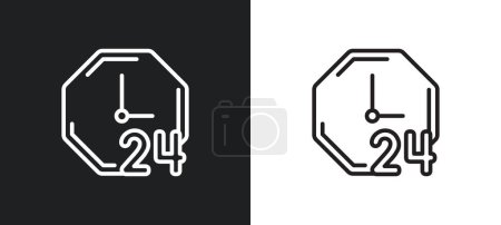 Illustration for Anatomy class skeleton outline icon in white and black colors. anatomy class skeleton flat vector icon from user interface collection for web, mobile apps and ui. - Royalty Free Image