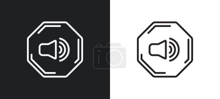 Ilustración de Células nucleares esbozan icono en colores blanco y negro. células nucleares icono de vector plano de la colección de interfaz de usuario para la web, aplicaciones móviles y ui. - Imagen libre de derechos