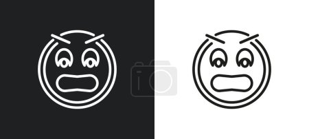 house value outline icon in white and black colors. house value flat vector icon from user interface collection for web, mobile apps and ui.
