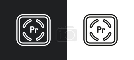 Ilustración de Icono de la flecha de navegación en colores blanco y negro. flecha de navegación icono de vector plano de la colección de interfaz de usuario para la web, aplicaciones móviles y ui. - Imagen libre de derechos