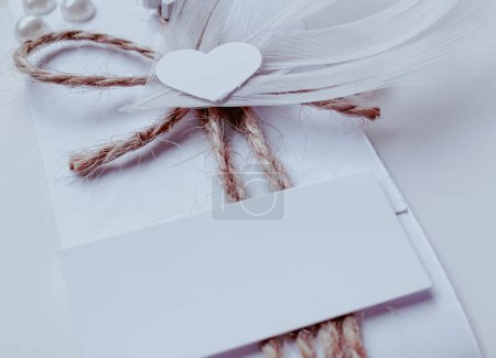 Téléchargez les photos : Carte postale de tons doux, invitation de mariage. - en image libre de droit