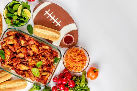 The championship game is a perfect time to enjoy Buffalo chicken wings.