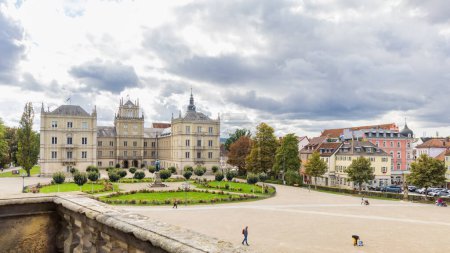 Téléchargez les photos : Cobourg, Allemagne - 16 septembre 2022 : Ehrenburg Palce dans l'ancienne ville de Cobourg en Haute-Franconie, Bavière en Allemagne - en image libre de droit