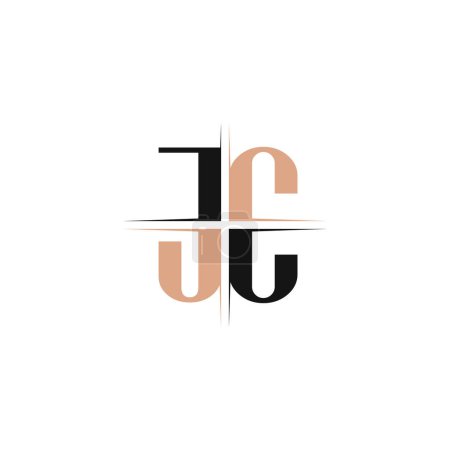 Alphabet Initiales logo CJ, JC, C et J