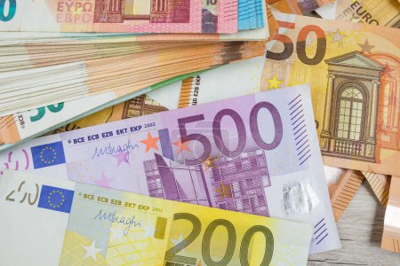 Euro money. euro money background. Euro money banknotes
