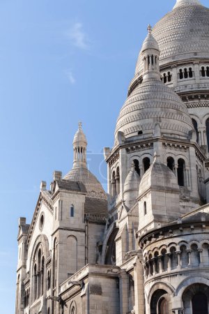 Foto de La basílica del Sacre coeur in paris, Francia - Imagen libre de derechos