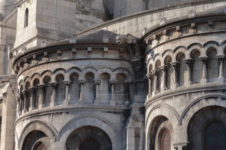 Téléchargez les photos : Détails de la basilique du Sacré-cœur à Paris, France - en image libre de droit