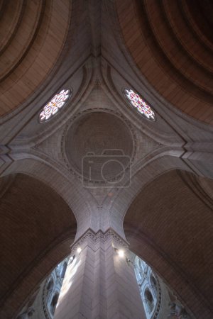 Photo for Interior of  basilica  sacre re coeur in paris, france - Royalty Free Image