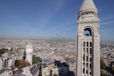 Foto de Basilica sacre coeur hermoso día en París, Francia - Imagen libre de derechos
