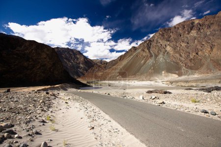 Photo for The road from Nubra Valley to Turtuk - Royalty Free Image