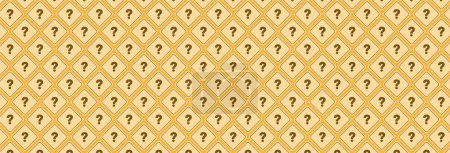Illustration for Question mark texture on white background - Royalty Free Image