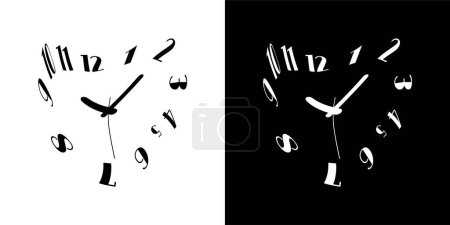  melting watches, deformed wall clock.
