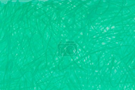 Photo for Abstract green color marker background on paper texture - Royalty Free Image