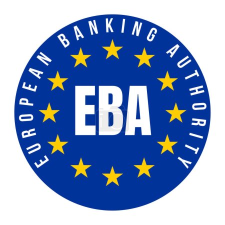 EBA, European banking authority symbol icon