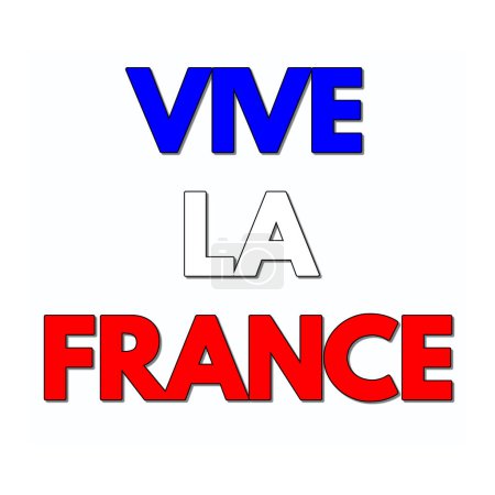 Téléchargez les photos : Vive la France signe appelé vive la France en langue française - en image libre de droit