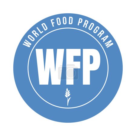 Téléchargez les photos : PAM icône symbole du programme alimentaire mondial - en image libre de droit