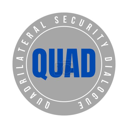 Photo for Quadrilateral security dialogue symbol icon - Royalty Free Image
