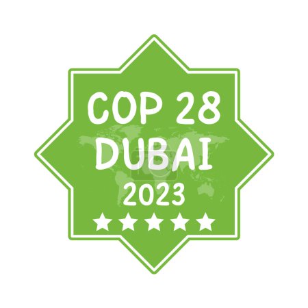 COP 28 in Dubai Vereinigte Arabische Emirate Symbolsymbol